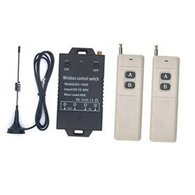 Mk-10-90v Miaolink Universal Wireless Remote Control Switch Dc12v 24v 48v 72v 40a Hign Power 1ch