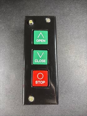 02-103l Mmtc Commercial Garage Door Opener Pbs-3 Three Button Station Open Close