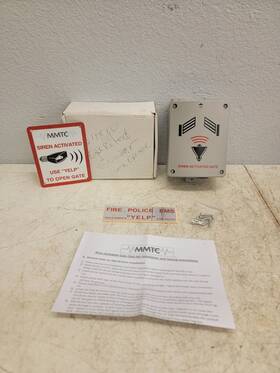 Mmtc 893993183968 Sag-m 12/24v Siren Operated Sensor Gate Opener Activator Emergency Security