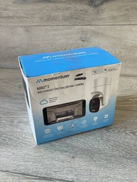 Moga2k-001 Momentum Niro 2 Smart Wifi Garage Controller And Camera Used