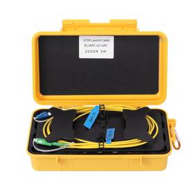 2000m-ccus2 Moocci Otdr Launch Cable Box Scapc To Lc/upc 2000 Meter Single Mode Fiber Optic