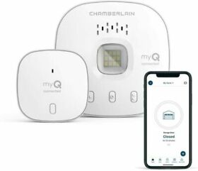 Myq-g0401-es My Q Chamberlain Smart Garage Control Wireless Hub And Sensor With Wifi