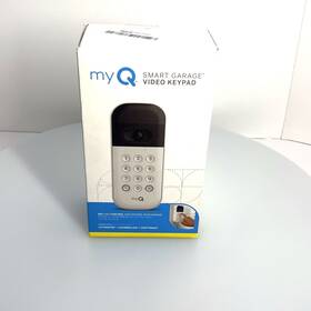 B0c386n52s Myq Smart Garage Door Video Keypad With Wide-angle Camera Customizable Pin Codes
