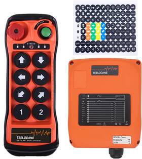 Q800 Nanjing Xiading Electronic Technology Co. Ltd 313115215222 Industrial Wireless Crane Remote Control Kit 8 Button 12v 24v Electric Lift