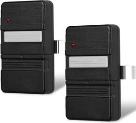 Nascence 726084698727 Garage Door Remote Control For 9/12 Dip Switch Openers 390mhz 2 Pcs