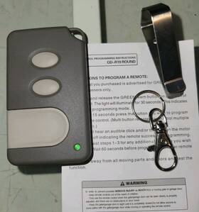 Need-a-remote 850011894507 Replacement For Craftsman 3-button Compact 390mhz Security Opener