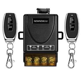 Pc-1002 Newnewliu Ac110v Wireless Light Switch And Receiver Kit Ac110v/120v/240v/30a Relay Rf R
