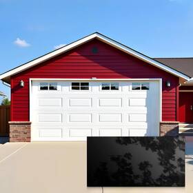 Nileho B0flj9pv5w Magnetic Garage Door Windows 16 Pcs Glossy Faux Window Panels For Steel