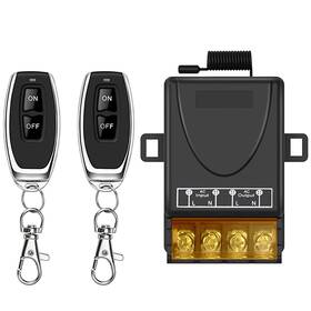 Nxpgkea 739515505341 Wireless Remote Switch Ac 110v/120v/220v/30a Relay Rf Control Light Sw