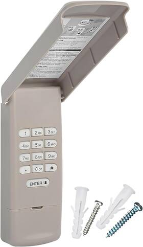 Otleer 445029840849 Garage Door Opener Keypad Compatible With Chamberlain Liftmaster Craftsman Garag