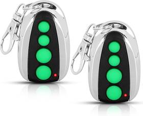 Pevxou 313043118107 M12 Remote Control Transmitter For Automatic Swing Sliding Gate Compatible With