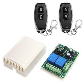 Qiachip 313048865860 Ac 110v 120v 220v Wireless Rf Remote Control Relay Switch Universal 2-ch Receive