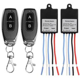 Qiachip 445018543560 Mini Wireless Remote Control Switch Dc 6v 12v 24v 1ch Channel Rf Relay S
