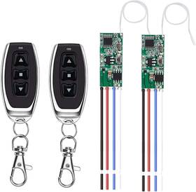 Mtd12a-4 Qiachip 12v Dc Motor Drive Forwards And Reverse Controller Module Switch 3v 18v 433m