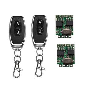 Rx480e-1a Qiachip 2 Kt05 433mhz 2pc Mini Receiver Built-in Learning Code 1527 Decoding 1 Channel Outpu
