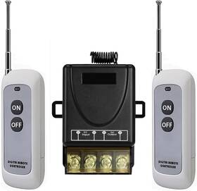Qofowin 313047238252 Dc 12v Remote Control Switch Wireless Rf Low Voltage 12v/24v/10a/20a/30a