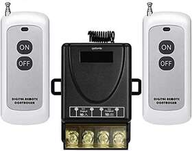 Qofowin 711181113969 Wireless Remote Switch With 984ft Long Range Dc12v/24v/48v/72v Rf
