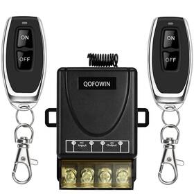 Pc-3250 Qofowin 220v Remote Control Switch With 328ft Long Range Ac 120v Wireless Swit