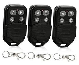 Raquel 313035663691 3 Garage Door Opener 390mhz Remote Keychain Repla