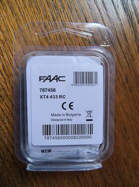 Rpr100-035 Remote Pro Faac 787456 2ch Stand Alone Compatible Xt4