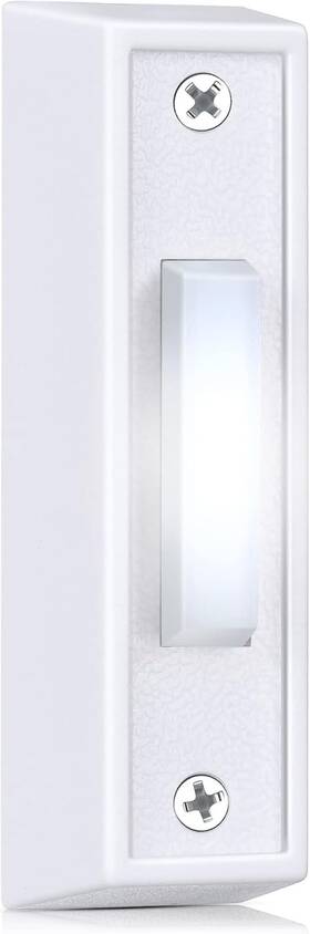 Saillong 705353782503 1 Piece Lighted Doorbell Button Wall Mounted Garage Door Opener Switch