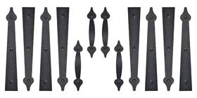 B08p2wzbq6 Sankins 2-pack Garage Door Decorative Magnetic Hardware Kit Faux Hinges And Handle