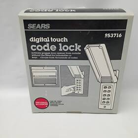 Sears 953716 Vintage Digital Touch Code Universal Garage Door Opener-new Nos
