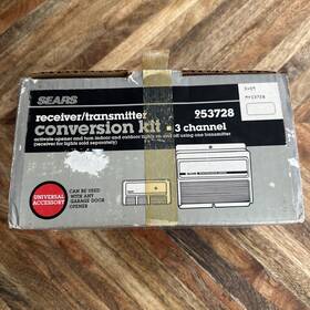 953728 Sears Vintage Nos Garage Door Reciever/transmitters Conversion Kit 3 Channel