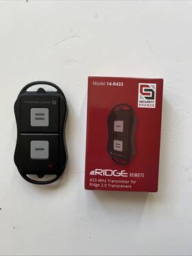 14-r433 Security Brands Ridge 2 Button Remote Transmitter