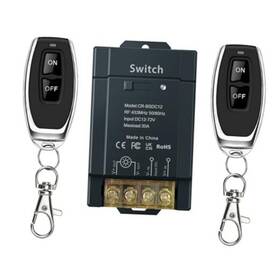 Cr-bsdc12 Shenzhen Nanfang Liancheng Industrial Co. Ltd 12v Wireless Remote Switch With 328 Ft Long Range Dc 12v/24v/48v/72v Current