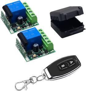 Shenzhen Qiachip Electronic Technology Co. Ltd 445045234288 433mhz Universal Wireless Remote Control Switch Dc 12v 1ch Relay Receive