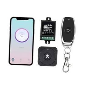 Rf-wifi-d1 Shuoerda Technology Co. Ltd Mini12v Wifi Smart Switch Dry Contact 5-48v Rf Wireless Remote Control Dc 12v
