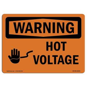Signmission 713339460567 Osha Waring Sign - High Voltage Aluminum Protect Your Business Cons