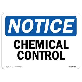 Signmission 755874625636 Osha Notice Sign - Control Aluminum Protect Your Business Construct