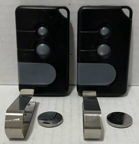 L-visor-2 Solidremote Two Replacement Garage Door Opener Remotes For Craftsman Liftmaster Chamberlain