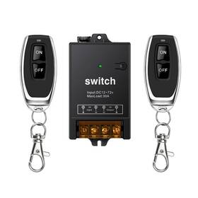 Sorda Technology Co. Ltd 313055453487 12v Remote Switch With 30a Relay 12 Volt Control Heavy Duty Dc On