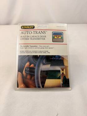 24458 Stanley Auto-trans Built In Garage Door Opener Transmitter Conversion Kit New