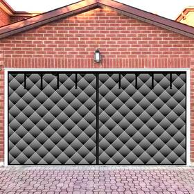Sunmoxia B0dfpzvdcs Garage Door Screen For Winter Magnetic Thermal Insulated Curtain