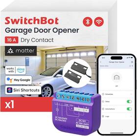 Switchbot 705353630675 Wifi Smart Garage Door Opener Matter Certified Alexa/google/siri/ift