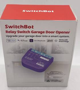 W5502330 Switchbot Relay Switch Garage Door Opener Wifi Smart New Open Box