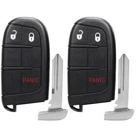 Tk0050aap2.fbacdus.t6.a Ta-vigor 2pc Remote Car Key Fob 433mhz Compatible With Dodge Durango Dart Journey 2011