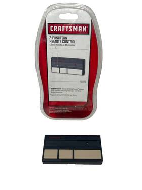 3-function Transmitter Solutions 953778 Craftsman Remote Control Garage Door Opener Oem - Open Box