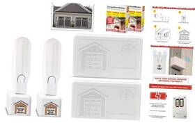 Gdm-3car Two Commas Llc 2 Door Room Combo Pack. 100% Wireless. No Wi-fi. In-home Monitor And Alert