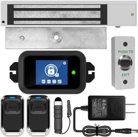 Hbk-r04t Uhppote 280n 2-inch Touch Screen Wireless Remote Control With 600lb Electric Magneti