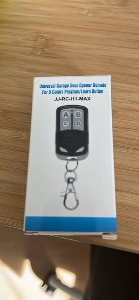 Jj-rc-i11-max Universal Garage Door Remote For Liftmaster Chamberlain Craftsman Openers
