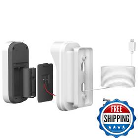 Uogw B0fs17q1mt 20ft/6m Power Adapter Kit For Myq Smart Garage Video Keypad Weatherproof Chargin