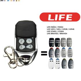 Bravo4 Usa-viralfinds 711181863215 Life Garage Gate Remote Control Fido2 Vip2 Vip4 Star2 Rolling Code 4