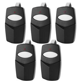 B0cflpf5t9 Vanesa 5-pack Dtc Linear Delta 3 Gate Opener Remote 8-dip 310mhz With 2 Visor Clips