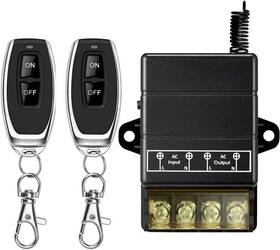 Vonvoff 313115765765 12v Remote Control Switch Low Voltage Dc12v/24v/48v/72v 30a Wireless