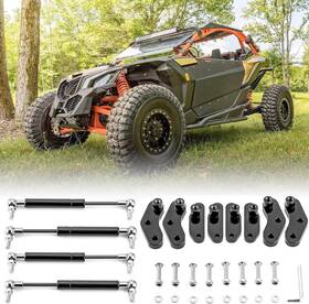 Weisen 80da30700601 4 Pack X3 Door Opener Kit Front Rear Shocks Struts Compatible With